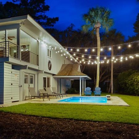 Luxury Beach House - 2Min Walk To Beach - Private Pool - Group & Dog Friendly Hilton Head Island Zewnętrze zdjęcie