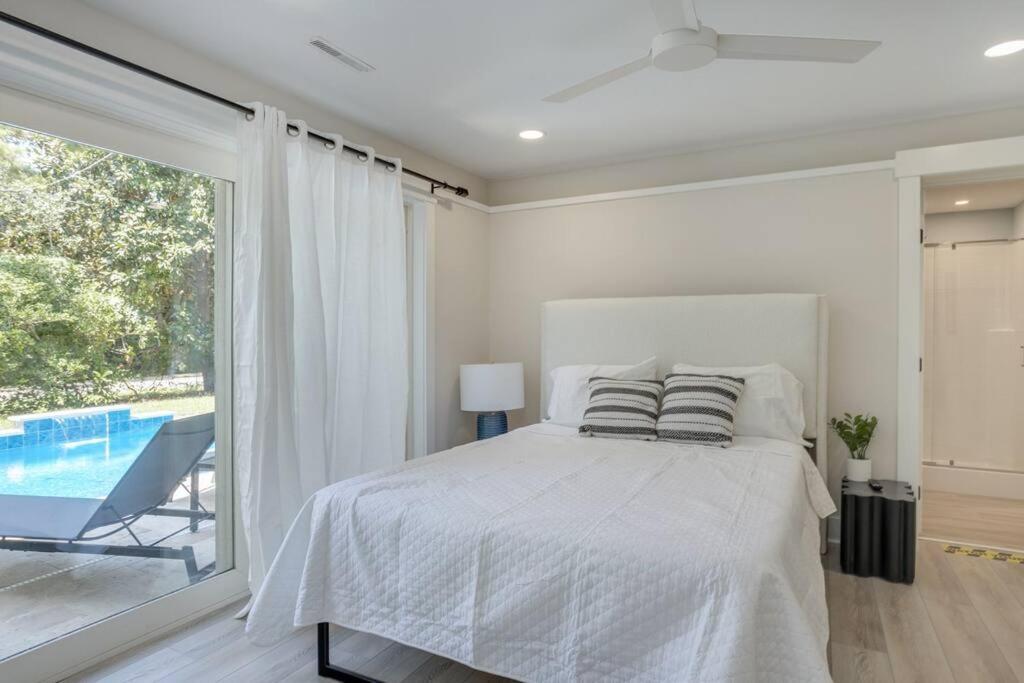 Luxury Beach House - 2Min Walk To Beach - Private Pool - Group & Dog Friendly Hilton Head Island Zewnętrze zdjęcie