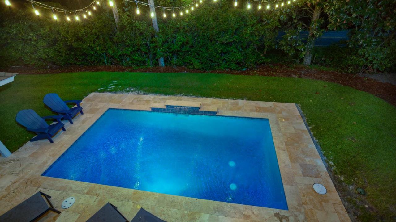 Luxury Beach House - 2Min Walk To Beach - Private Pool - Group & Dog Friendly Hilton Head Island Zewnętrze zdjęcie